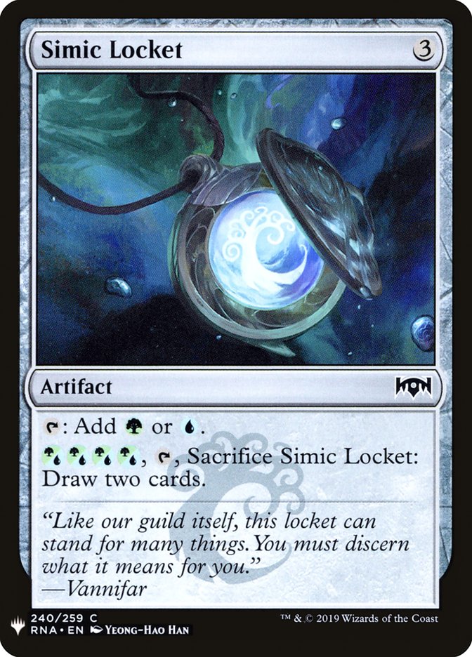 Simic Locket [Mystery Booster] | Game Haven TX