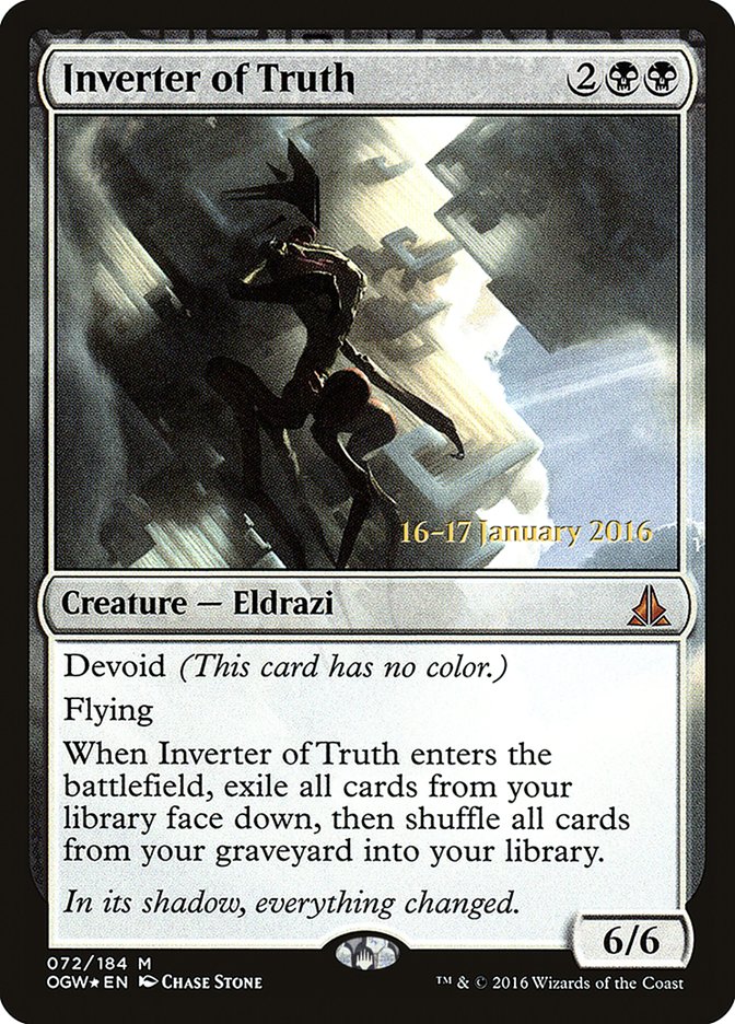 Inverter of Truth [Oath of the Gatewatch Promos] | Game Haven TX