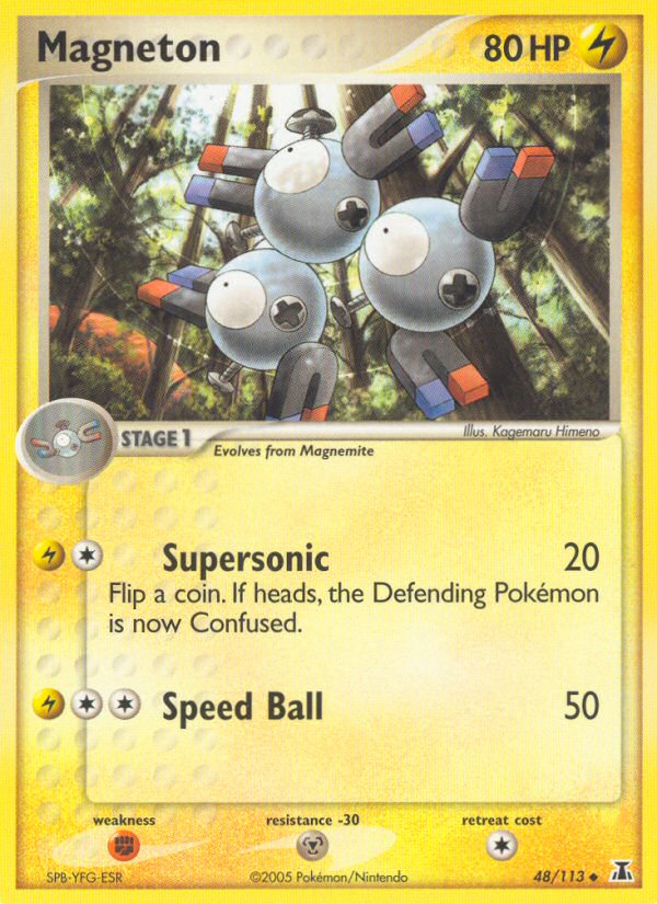 Magneton (48/113) [EX: Delta Species] | Game Haven TX