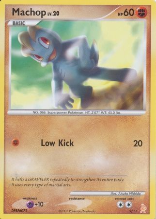 Machop (5/11) [Diamond & Pearl: Trainer Kit - Lucario] | Game Haven TX