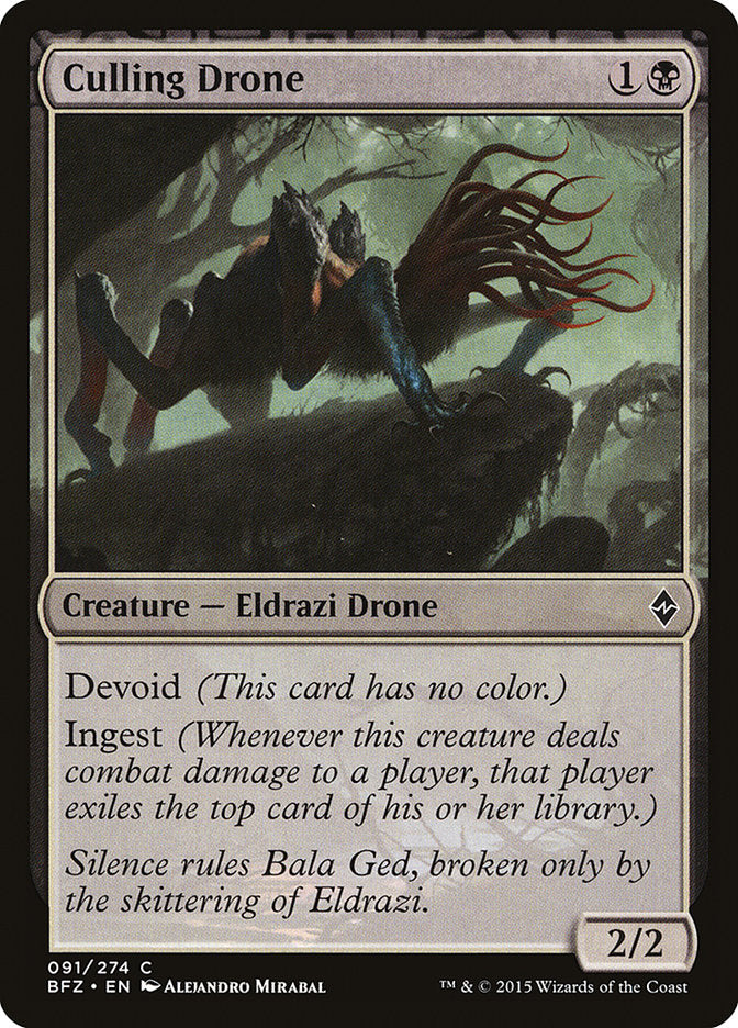 Culling Drone [Battle for Zendikar] | Game Haven TX