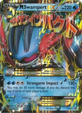 M Swampert EX (XY87) (Jumbo Card) [XY: Black Star Promos] | Game Haven TX