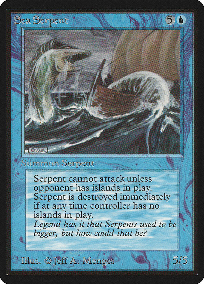 Sea Serpent [Limited Edition Beta] | Game Haven TX