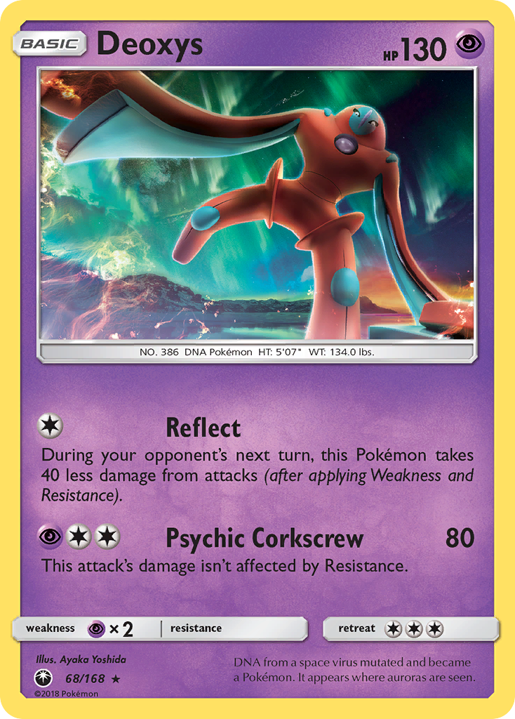 Deoxys (68/168) [Sun & Moon: Celestial Storm] | Game Haven TX