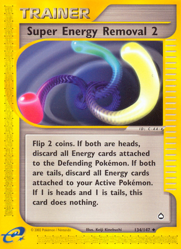 Super Energy Removal 2 (134/147) [Aquapolis] | Game Haven TX