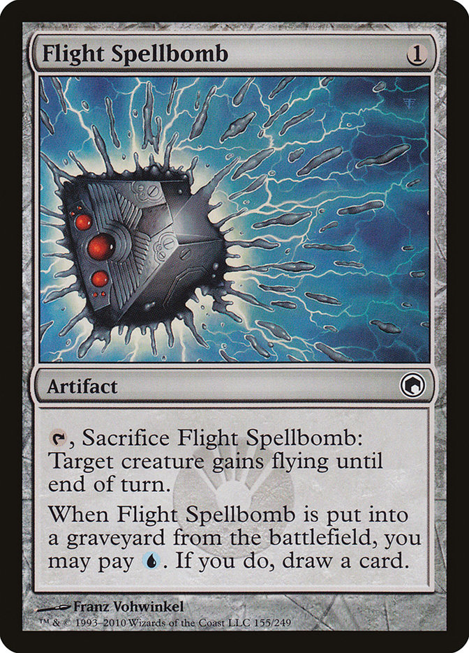 Flight Spellbomb [Scars of Mirrodin] | Game Haven TX