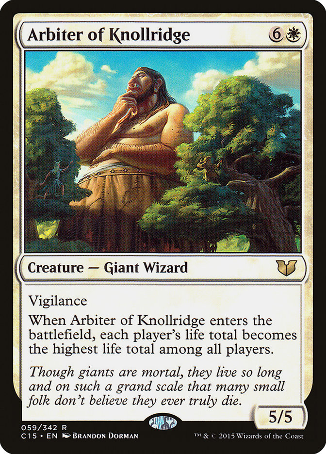 Arbiter of Knollridge [Commander 2015] | Game Haven TX