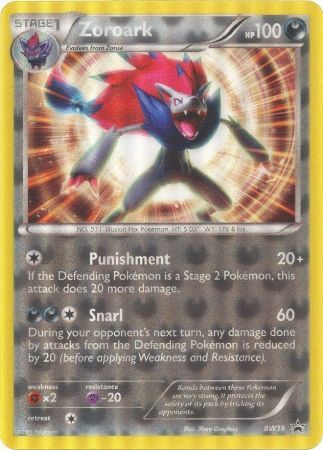 Zoroark (BW19) (Jumbo Card) [Black & White: Black Star Promos] | Game Haven TX
