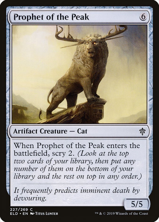 Prophet of the Peak [Throne of Eldraine] | Game Haven TX