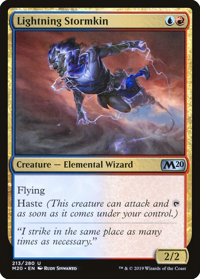 Lightning Stormkin [Core Set 2020] | Game Haven TX