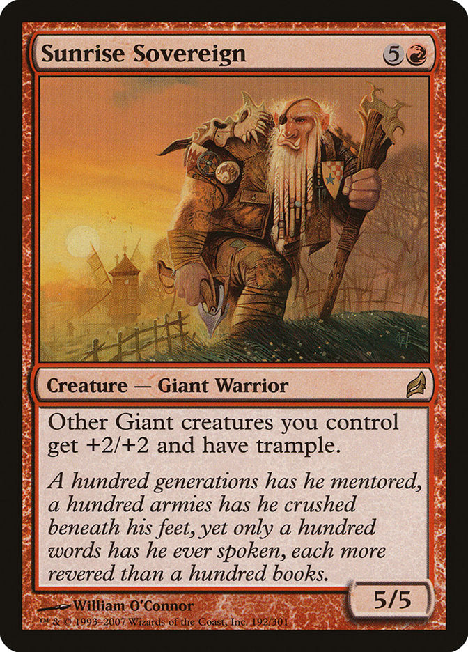 Sunrise Sovereign [Lorwyn] | Game Haven TX