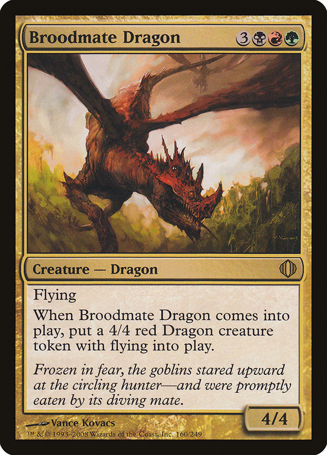 Broodmate Dragon [Shards of Alara] | Game Haven TX