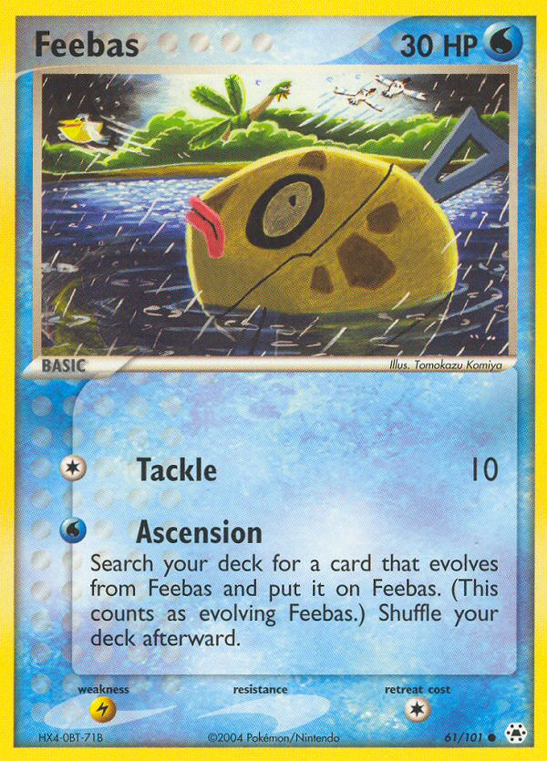 Feebas (61/101) [EX: Hidden Legends] | Game Haven TX