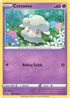 Cottonee (075/185) [Sword & Shield: Vivid Voltage] | Game Haven TX