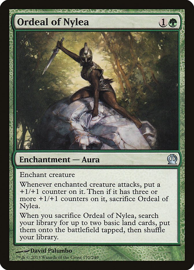 Ordeal of Nylea [Theros] | Game Haven TX