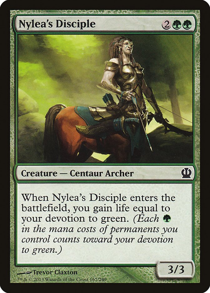 Nylea's Disciple [Theros] | Game Haven TX