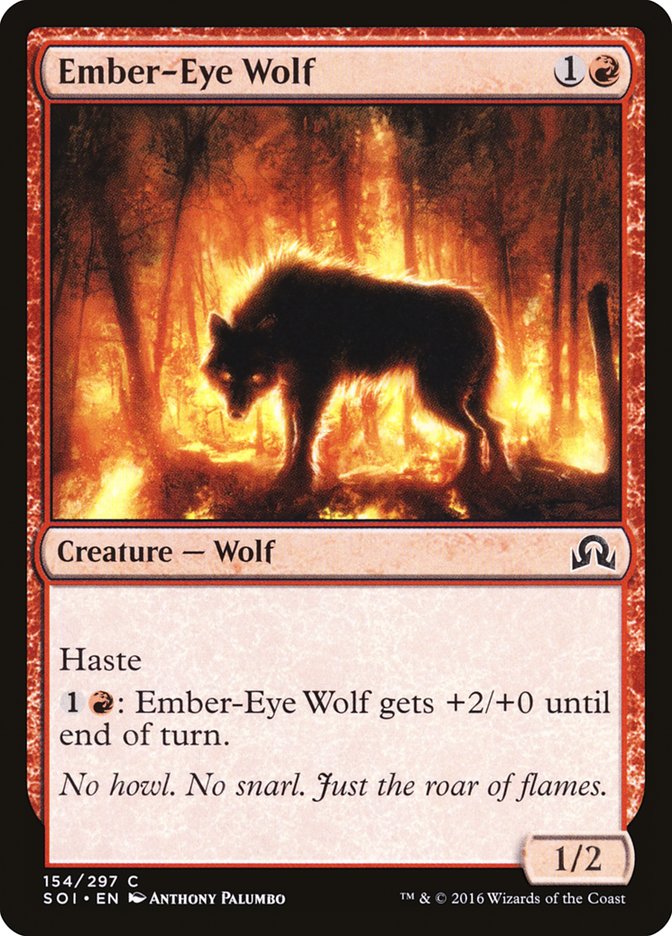 Ember-Eye Wolf [Shadows over Innistrad] | Game Haven TX