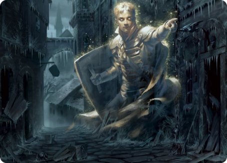 Dennick, Pious Apparition Art Card [Innistrad: Midnight Hunt Art Series] | Game Haven TX