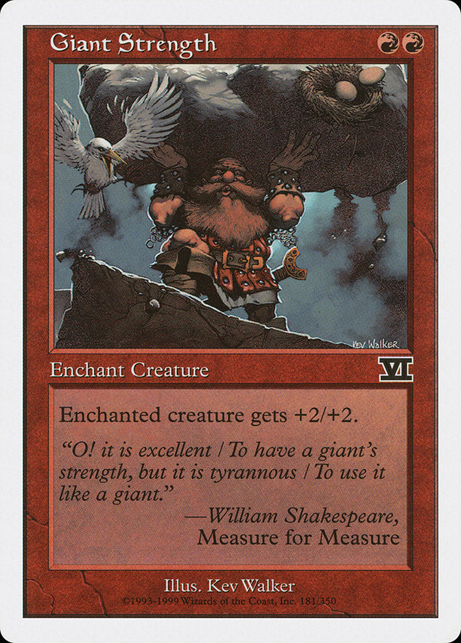 Giant Strength [Classic Sixth Edition] | Game Haven TX