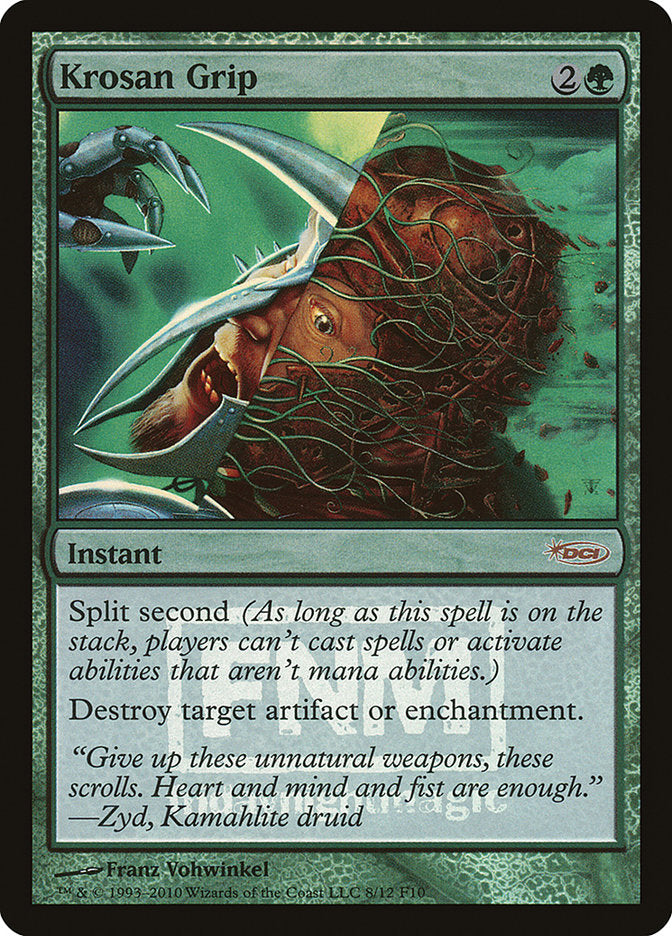 Krosan Grip [Friday Night Magic 2010] | Game Haven TX