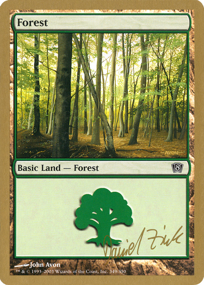 Forest (dz349) (Daniel Zink) [World Championship Decks 2003] | Game Haven TX