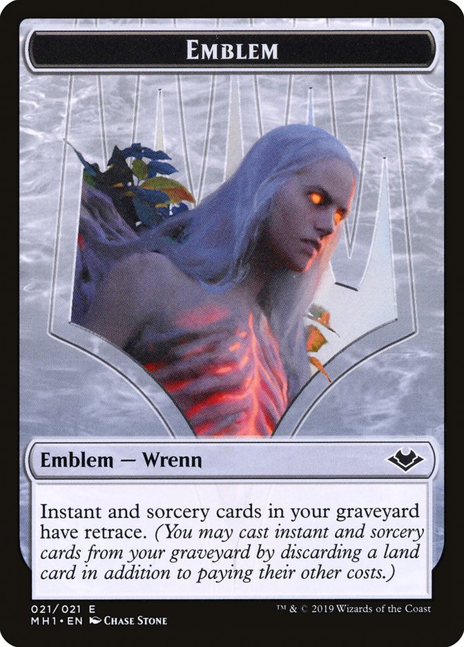 Wrenn and Six Emblem [Modern Horizons Tokens] | Game Haven TX