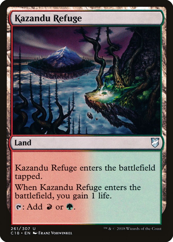 Kazandu Refuge [Commander 2018] | Game Haven TX