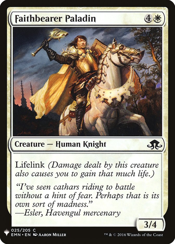 Faithbearer Paladin [Mystery Booster] | Game Haven TX
