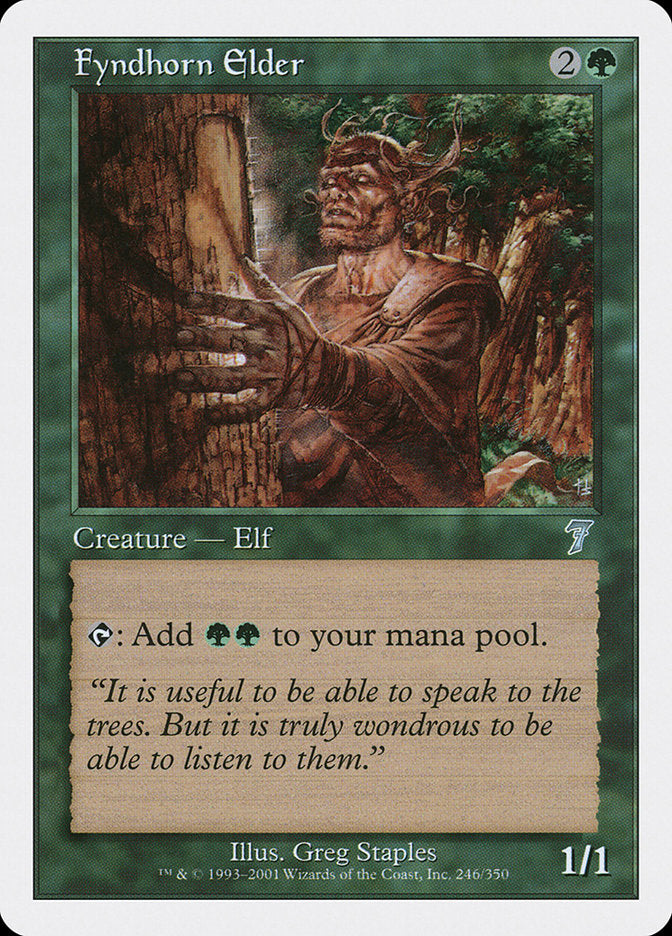 Fyndhorn Elder [Seventh Edition] | Game Haven TX