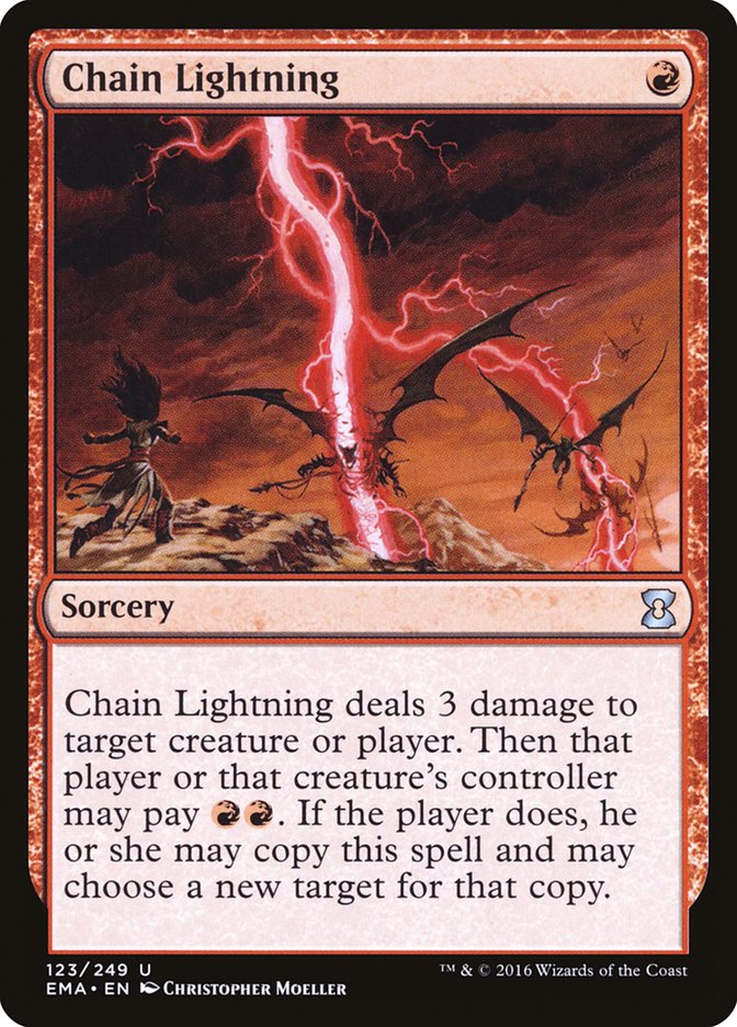 Chain Lightning [Eternal Masters] | Game Haven TX