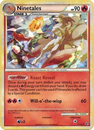 Ninetales (7/123) (Cracked Ice) [HeartGold & SoulSilver: Undaunted] | Game Haven TX