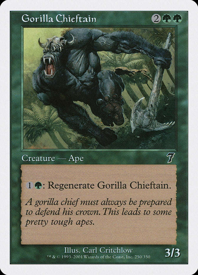 Gorilla Chieftain [Seventh Edition] | Game Haven TX