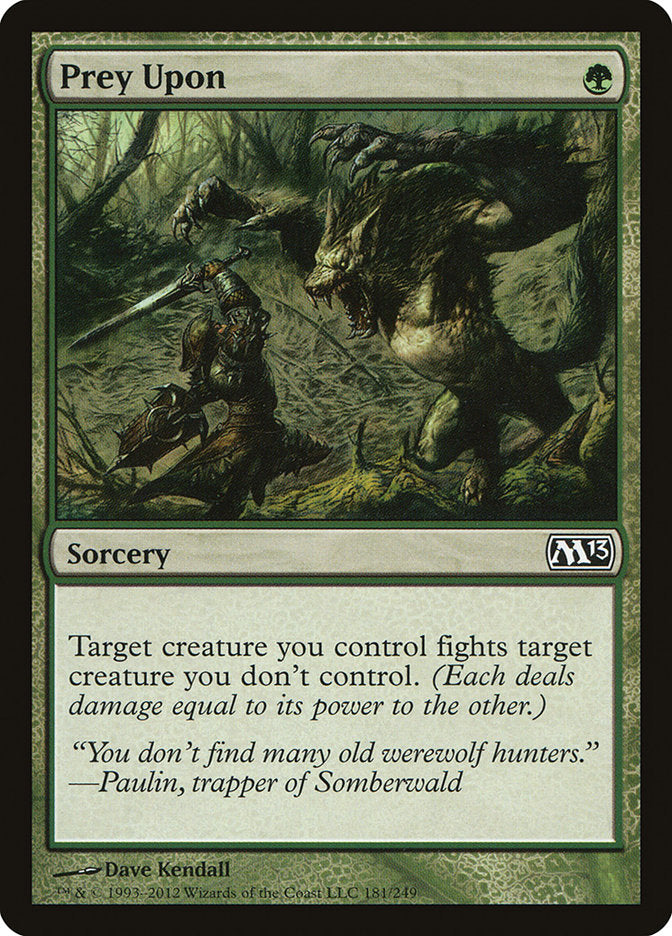 Prey Upon [Magic 2013] | Game Haven TX
