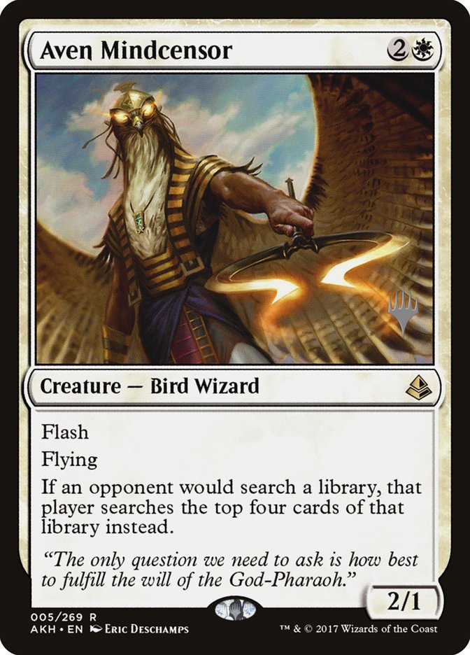 Aven Mindcensor [Amonkhet Promos] | Game Haven TX