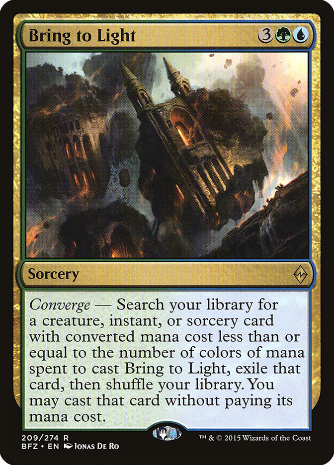 Bring to Light [Battle for Zendikar] | Game Haven TX
