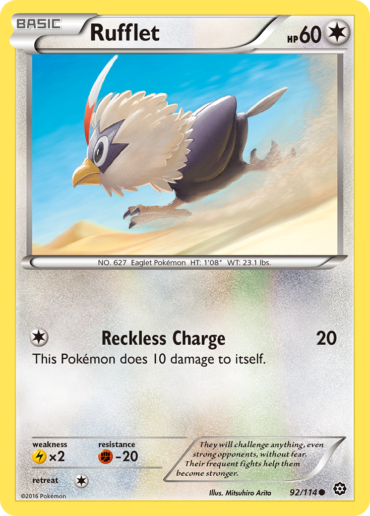 Rufflet (92/114) [XY: Steam Siege] | Game Haven TX