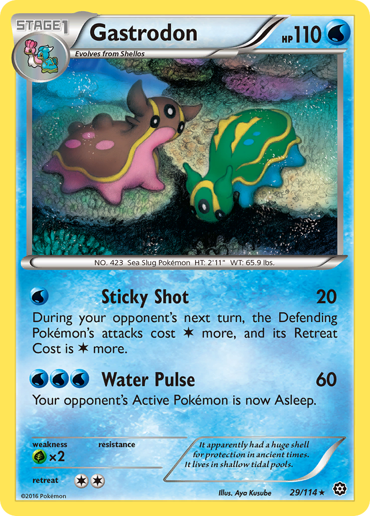 Gastrodon (29/114) [XY: Steam Siege] | Game Haven TX