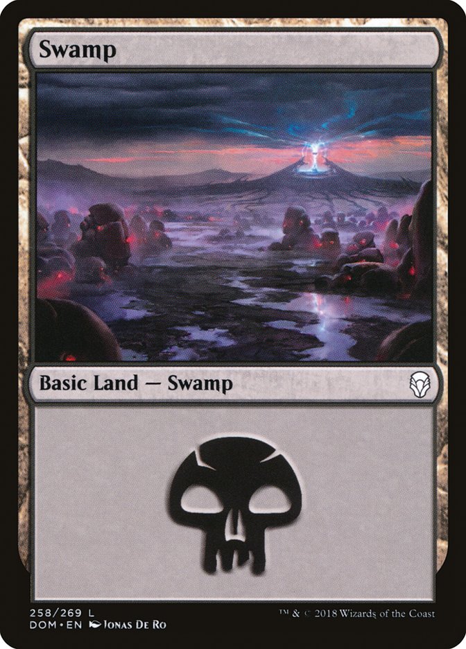 Swamp (258) [Dominaria] | Game Haven TX