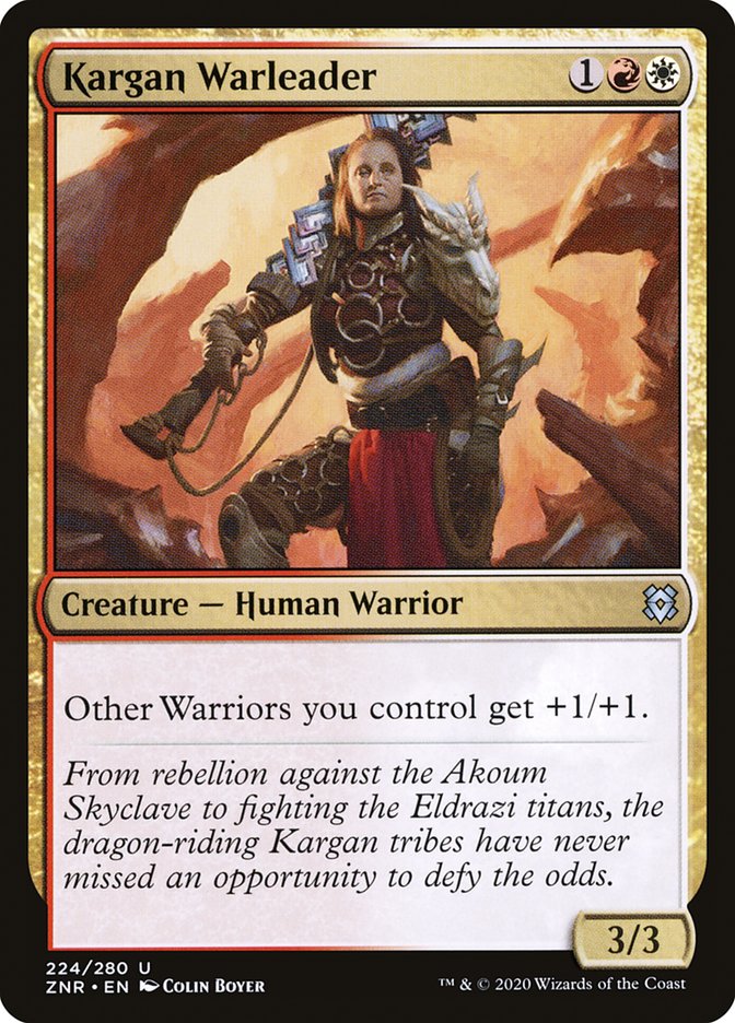 Kargan Warleader [Zendikar Rising] | Game Haven TX