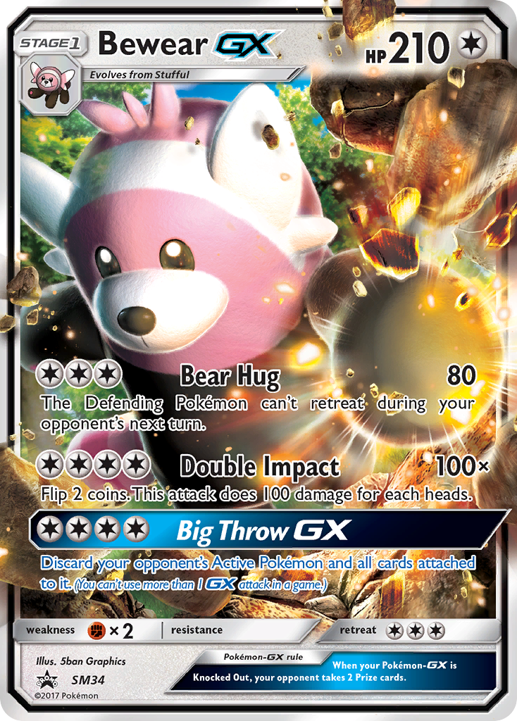 Bewear GX (SM34) [Sun & Moon: Black Star Promos] | Game Haven TX