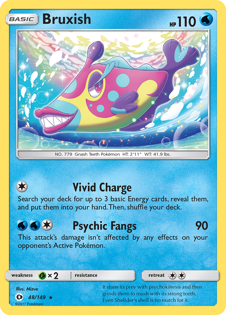 Bruxish (48/149) [Sun & Moon: Base Set] | Game Haven TX