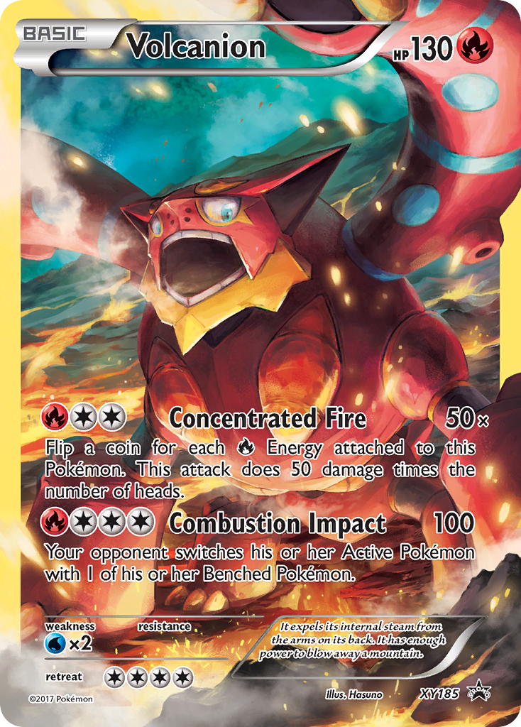 Volcanion (XY185) [XY: Black Star Promos] | Game Haven TX