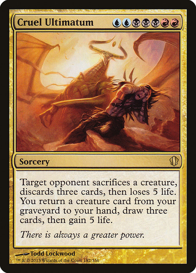 Cruel Ultimatum [Commander 2013] | Game Haven TX