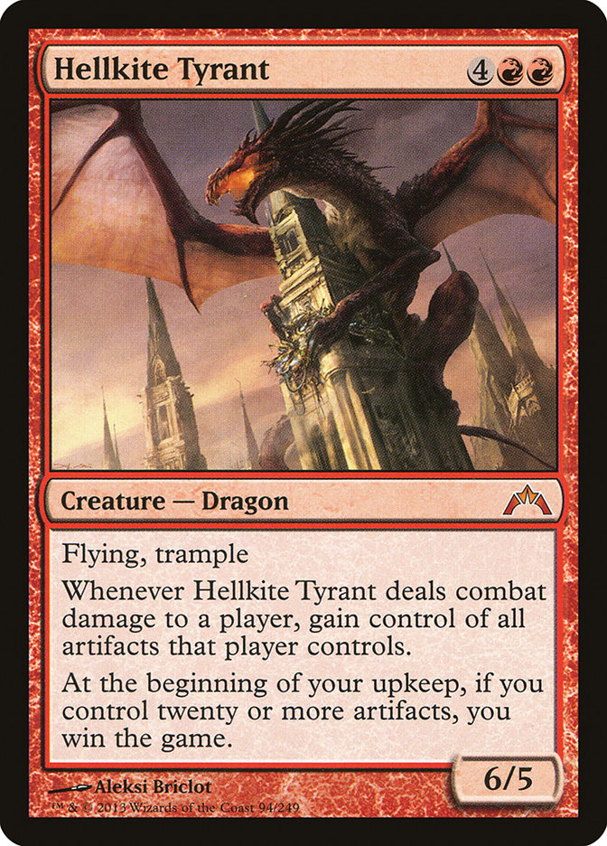 Hellkite Tyrant [Gatecrash] | Game Haven TX