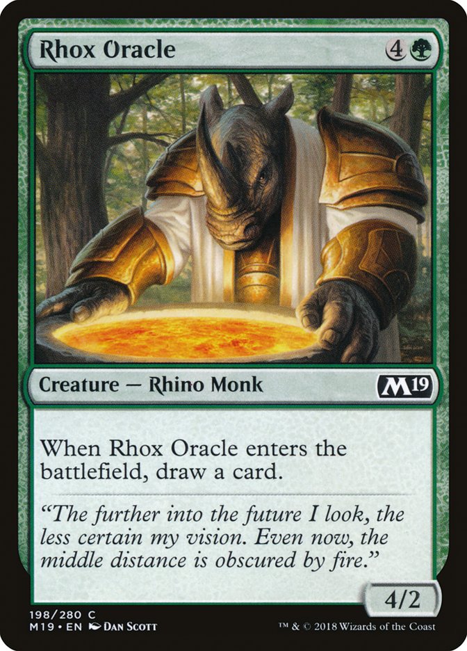 Rhox Oracle [Core Set 2019] | Game Haven TX