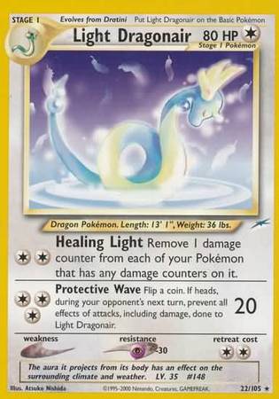 Light Dragonair (22/105) [Neo Destiny Unlimited] | Game Haven TX