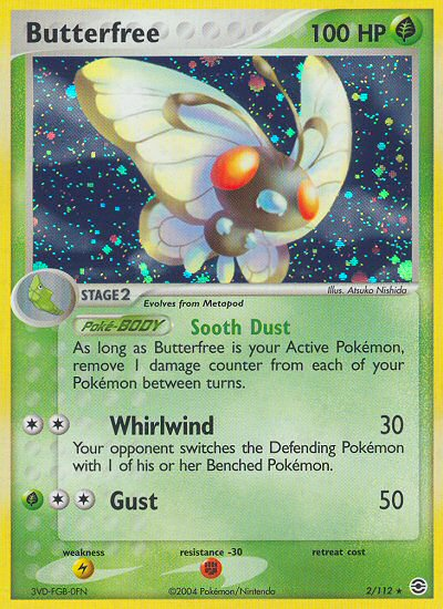 Butterfree (2/112) [EX: FireRed & LeafGreen] | Game Haven TX