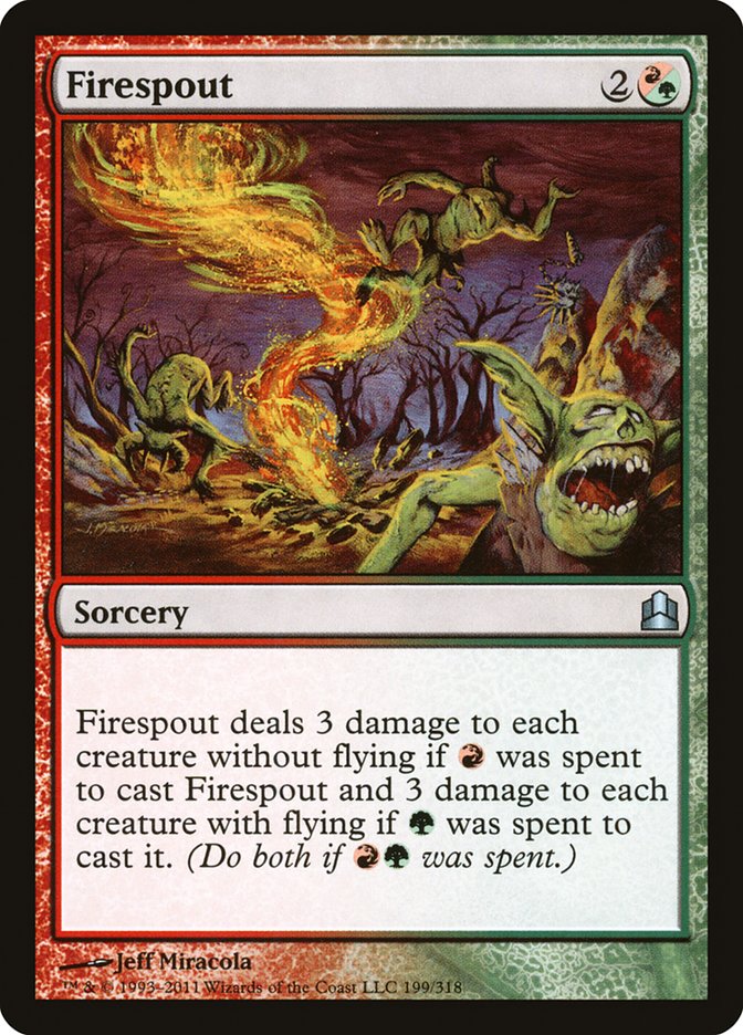 Firespout [Commander 2011] | Game Haven TX