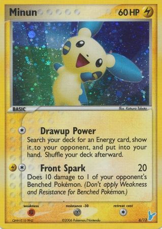 Minun (6/12) [EX: Trainer Kit 2 - Minun] | Game Haven TX