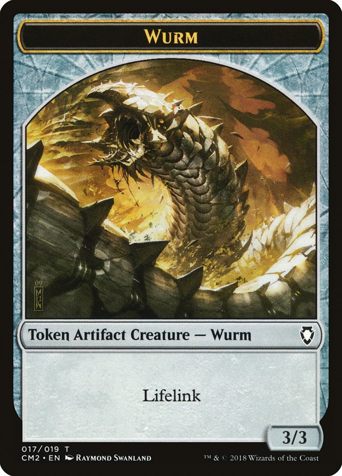 Wurm (Lifelink) [Commander Anthology Volume II Tokens] | Game Haven TX